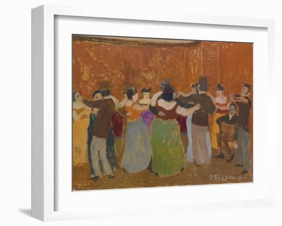 El Tango, Cabaret, c.1932-Pedro Figari-Framed Giclee Print