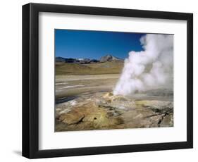 El Tatio Geyser, Atacama, Chile, South America-R Mcleod-Framed Photographic Print