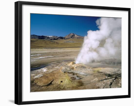 El Tatio Geyser, Atacama, Chile, South America-R Mcleod-Framed Photographic Print