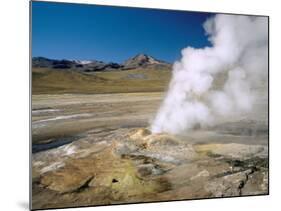 El Tatio Geyser, Atacama, Chile, South America-R Mcleod-Mounted Photographic Print