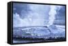 El Tatio Geyser Field, 4320 Meters Elevation, Third Largest Geyser Field in World-Kimberly Walker-Framed Stretched Canvas