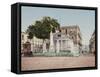 El Templete, Havana-William Henry Jackson-Framed Stretched Canvas