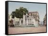 El Templete, Havana-William Henry Jackson-Framed Stretched Canvas