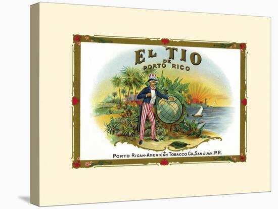 El Tio De Puerto Rico-null-Stretched Canvas