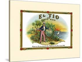 El Tio De Puerto Rico-null-Stretched Canvas
