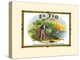 El Tio De Puerto Rico-null-Stretched Canvas