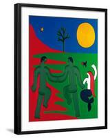 El Último Encuentro Entre El Pescador Y Su Alma, 2014-Cristina Rodriguez-Framed Giclee Print