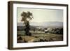 El Valle De Lackawanna-George Inness-Framed Giclee Print