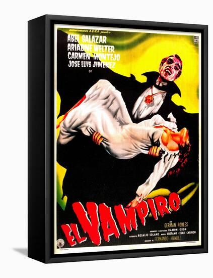 El Vampiro-null-Framed Stretched Canvas