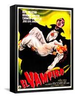 El Vampiro-null-Framed Stretched Canvas