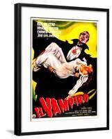 El Vampiro-null-Framed Art Print