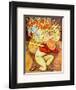 El Vendedora De Flores-Diego Rivera-Framed Art Print