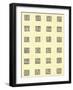 Elaborate Block Letters-null-Framed Art Print