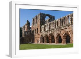 Elaborate Carved Stone Arches, 12th Century St. Mary of Furness Cistercian Abbey, Cumbria, England-James Emmerson-Framed Photographic Print