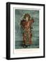 Elaborate Chinese Costume-null-Framed Art Print