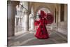 Elaborate Costume for Carnival Festival, Venice, Italy-Jaynes Gallery-Stretched Canvas