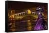 Elaborate Costume for Carnival Festival, Venice, Italy-Jaynes Gallery-Framed Stretched Canvas