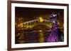 Elaborate Costume for Carnival Festival, Venice, Italy-Jaynes Gallery-Framed Photographic Print