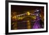 Elaborate Costume for Carnival Festival, Venice, Italy-Jaynes Gallery-Framed Photographic Print