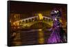 Elaborate Costume for Carnival Festival, Venice, Italy-Jaynes Gallery-Framed Stretched Canvas