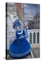 Elaborate Costume for Carnival Festival, Venice, Italy-Jaynes Gallery-Stretched Canvas