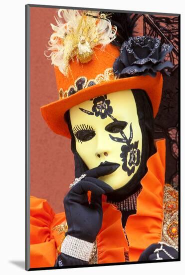 Elaborate Costume for Carnival Festival, Venice, Italy-Jaynes Gallery-Mounted Photographic Print