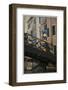 Elaborate Costume for Carnival, Venice, Italy-Darrell Gulin-Framed Photographic Print