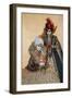 Elaborate Costume for Carnival, Venice, Italy-Darrell Gulin-Framed Premium Photographic Print