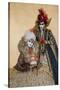 Elaborate Costume for Carnival, Venice, Italy-Darrell Gulin-Stretched Canvas