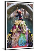 Elaborate Costumes for Carnival Festival, Venice, Italy-Jaynes Gallery-Framed Premium Photographic Print