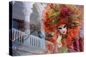 Elaborate Costumes for Carnival Festival, Venice, Italy-Jaynes Gallery-Stretched Canvas
