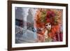 Elaborate Costumes for Carnival Festival, Venice, Italy-Jaynes Gallery-Framed Photographic Print