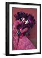 Elaborate Costumes for Carnival Festival, Venice, Italy-Jaynes Gallery-Framed Photographic Print