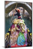 Elaborate Costumes for Carnival Festival, Venice, Italy-Jaynes Gallery-Mounted Photographic Print