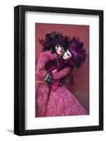 Elaborate Costumes for Carnival Festival, Venice, Italy-Jaynes Gallery-Framed Photographic Print