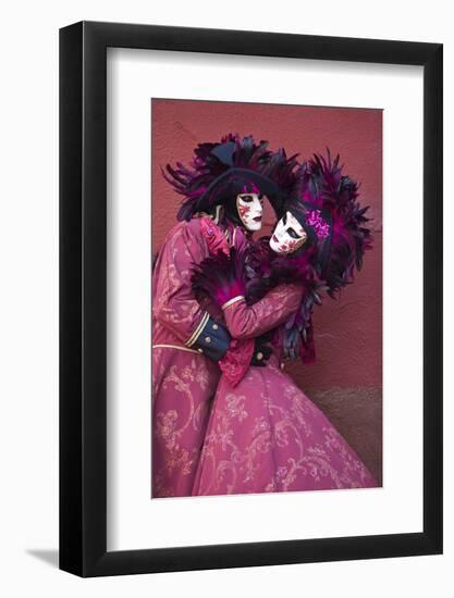 Elaborate Costumes for Carnival Festival, Venice, Italy-Jaynes Gallery-Framed Photographic Print