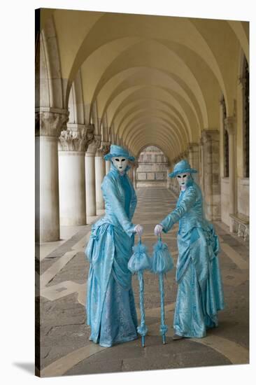 Elaborate Costumes for Carnival Festival, Venice, Italy-Jaynes Gallery-Stretched Canvas