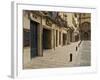 Elaborate door of a cathedral, Logrono, La Rioja, Spain-Janis Miglavs-Framed Photographic Print