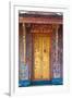 Elaborate Gilded Temple Door and Glass Mosaic on Exterior Wall-null-Framed Photographic Print