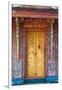 Elaborate Gilded Temple Door and Glass Mosaic on Exterior Wall-null-Framed Photographic Print