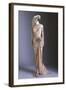 Elaborate Gown, Head Piece and Pacelle Shoes Worn by Marilyn Monroe (1926-1962) , 1954-null-Framed Giclee Print