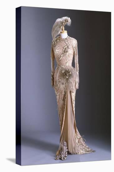 Elaborate Gown, Head Piece and Pacelle Shoes Worn by Marilyn Monroe (1926-1962) , 1954-null-Stretched Canvas