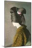 Elaborate Japanese Hairstyle-null-Mounted Art Print