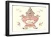 Elaborate Sevres Serving Vessel-null-Framed Art Print