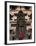 Elaborately Carved Doorway, North of Tachupal Tole, Bhaktapur (Bhadgaun), Kathmandu Valley, Nepal-Richard Ashworth-Framed Photographic Print