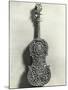 Elaborately Carved Violin Back-null-Mounted Giclee Print