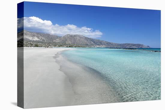 Elafonisi Beach, West Coast, Natural Park, Red Sand, Crete, Greek Islands, Greece, Europe-Markus Lange-Stretched Canvas