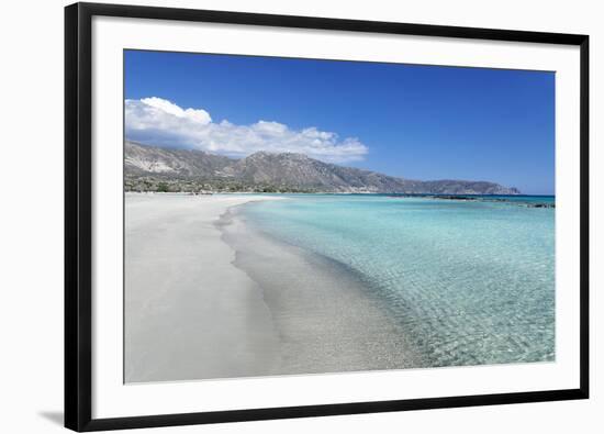 Elafonisi Beach, West Coast, Natural Park, Red Sand, Crete, Greek Islands, Greece, Europe-Markus Lange-Framed Photographic Print