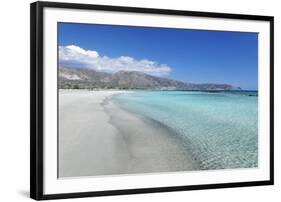 Elafonisi Beach, West Coast, Natural Park, Red Sand, Crete, Greek Islands, Greece, Europe-Markus Lange-Framed Photographic Print