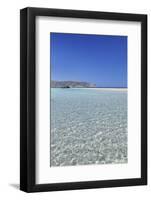 Elafonisi Beach, West Coast, Natural Park, Red Sand, Crete, Greek Islands, Greece, Europe-Markus Lange-Framed Photographic Print